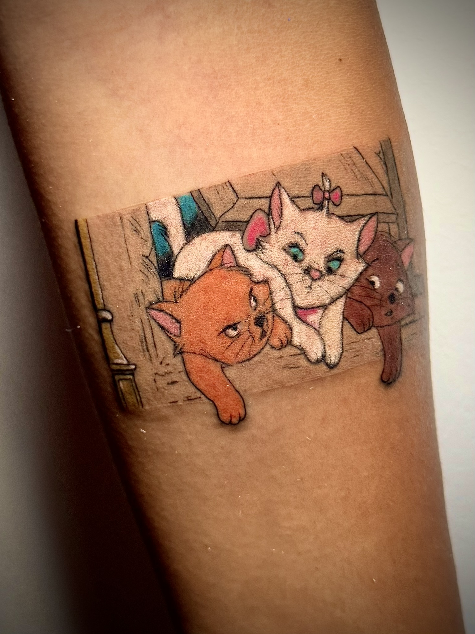 Colour realism — lavoro 2, Carlitos Junior Ink Roma
